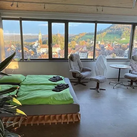 Panorama-wohnung In Mit Carport Und Bahn-bus-gratis Konus Laufenburg